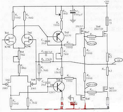 場效應(yīng)管放大電路圖