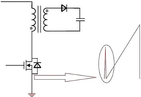 MOS管,電源,MOS管尖峰電流