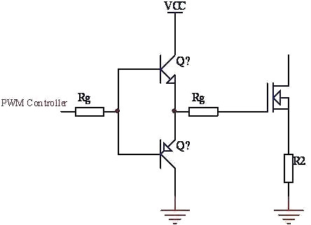 MOSFET柵極,驅(qū)動電路,PNP