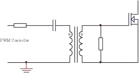 MOSFET柵極,驅(qū)動電路,PNP