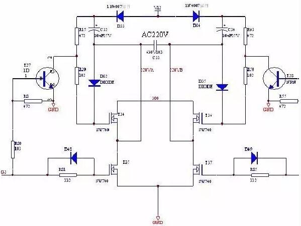 MOSFET柵極應(yīng)用電路