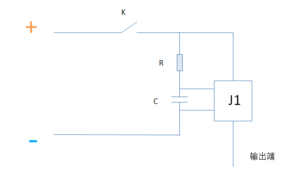 三極管電路表示延時開關(guān)