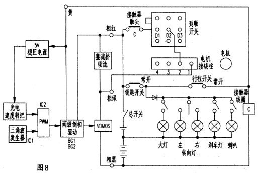 電動(dòng)自行車控制器電路