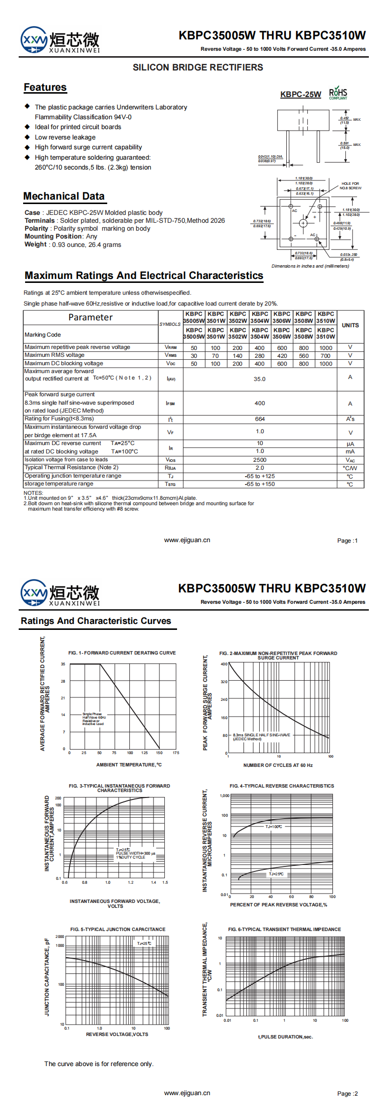 KBPC3506W整流橋