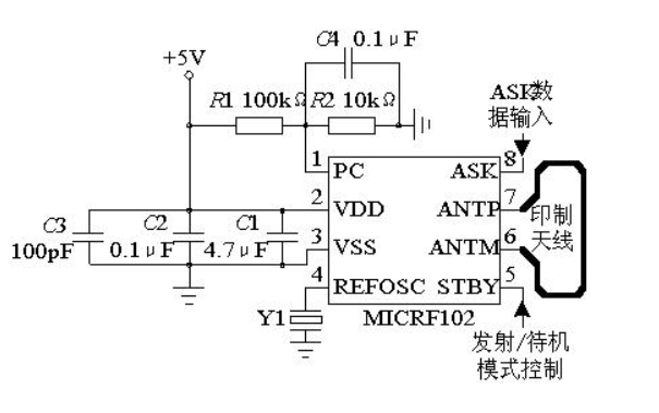 無(wú)線發(fā)射電路