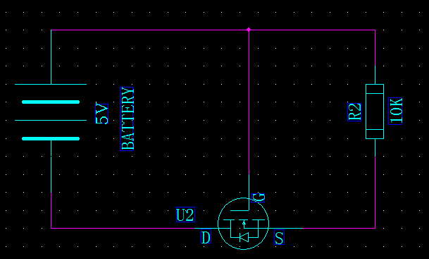 MOS管防電源反接電路