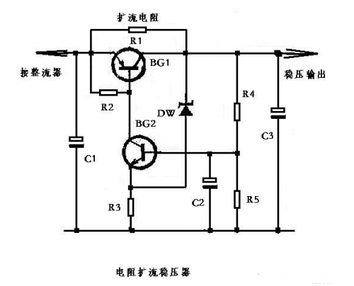 擴(kuò)流電路