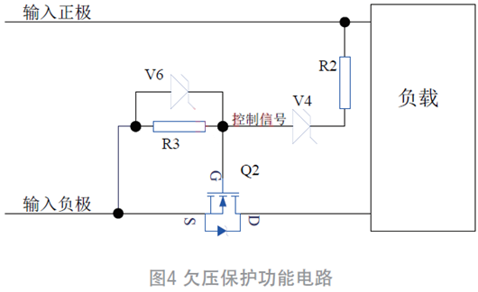 過(guò)欠壓、防反接電路