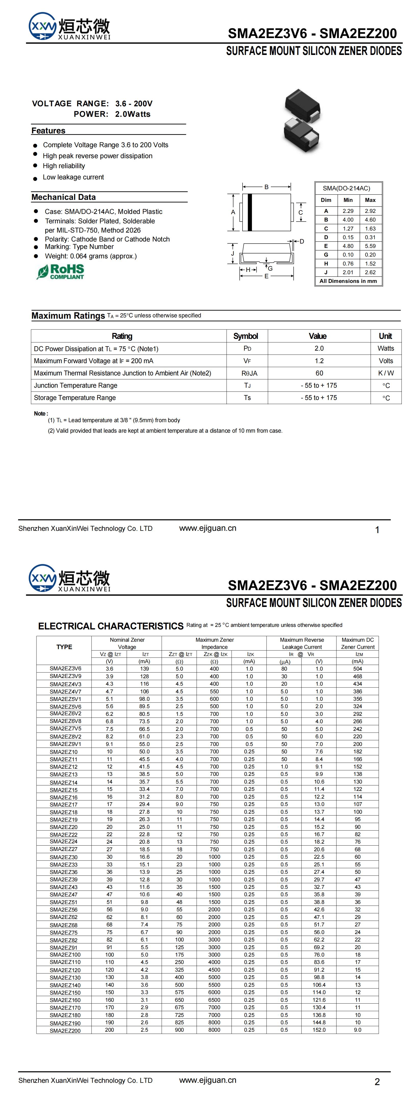 SMA2EZ6V8