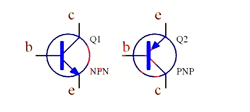 PNP NPN 三極管 開(kāi)關(guān)電路