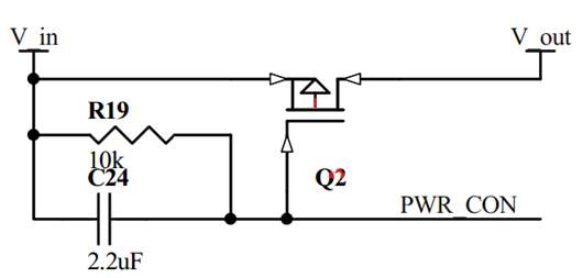 PMOS 電源開關(guān)