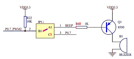 蜂鳴器驅(qū)動(dòng)電路圖