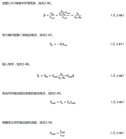 放大器 輸出阻抗 仿真