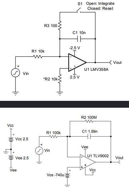 運算放大器 積分電路