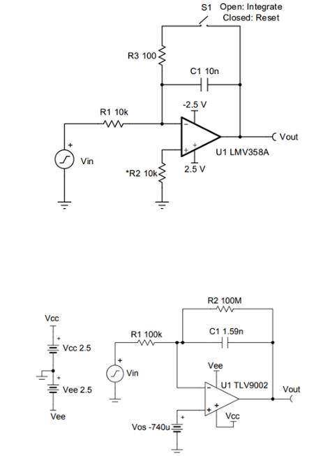 運放積分電路