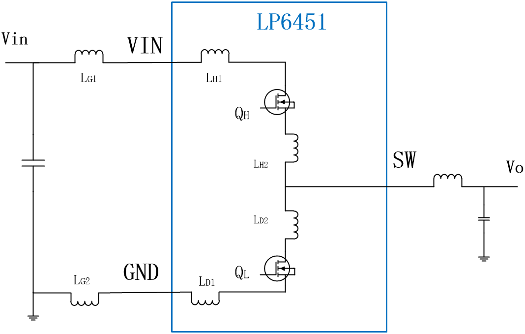 寄生電感對(duì)Buck電路中開(kāi)關(guān)管的影響