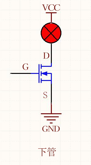 NMOS管 PMOS管 開關(guān)控制電路