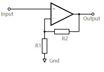 運(yùn)算和同相放大器電路