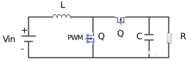 開關(guān)電源的Boost電路圖