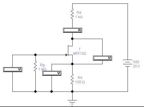 結(jié)型場效應(yīng)管JFET偏置電路介紹