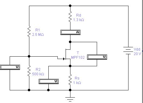 結(jié)型場效應(yīng)管JFET偏置電路介紹