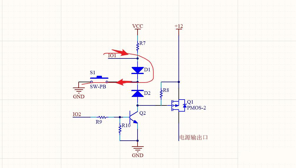 開關機電路